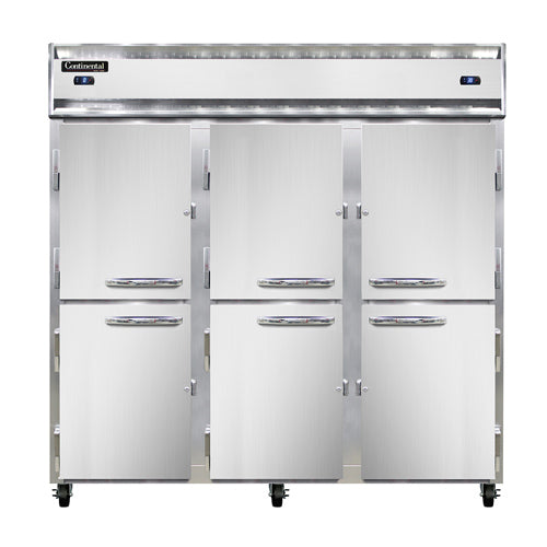 Continental Refrigerator 3RFFNHD 90-inch Reach-In Refrigerator/Freezer