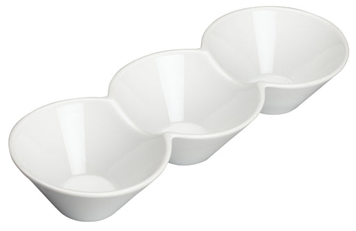 Winco WDP017-102 China Compartment Dish Bowl