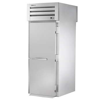 True STR1HRT-1S-1S 35 inch Roll-Thru Heated Cabinet