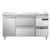 Continental Refrigerator DRA60NSS-D 60-inch Work Top Refrigerator