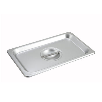 Winco SPSCQ Steam Table Pan Cover Stainless Steel