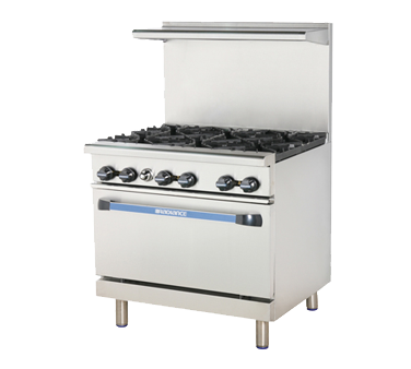 Turbo Air TAR-6 36 inch Gas Range