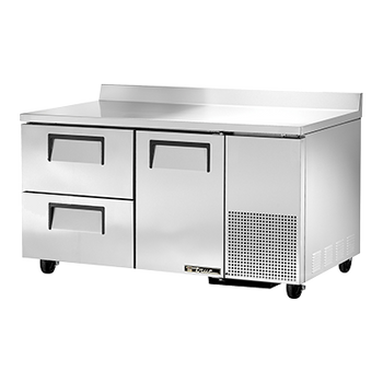 True TWT-60-32D-2-HC 60 inch Work Top Refrigerated Counter