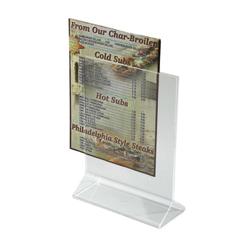 Winco ATCH-57 Menu Card Holder / Number Stand