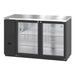 Hoshizaki BB59-G 59.5-inch 2 Swinging Glass Doors Back Bar Cooler