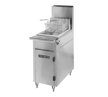 American Range HD17-50F Fryer Gas Floor Model Full Pot