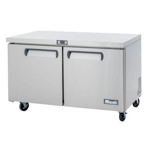 Migali C-U60F-HC 60.2-inch Under-counter Work Top Freezer