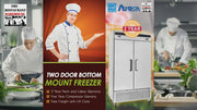 Atosa USA MBF8503 55-Inch Two Door Upright Freezer - Energy Star Rated video