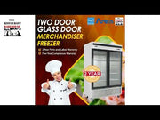 Atosa USA MCF8703ES 55-Inch Glass Two Door Merchandiser Upright Freezer