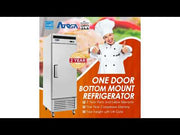 Atosa USA MBF8505GR 27-Inch One Door Upright Refrigerator - Energy Star Rated
