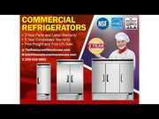 Atosa USA MBF8519GR 25-Inch One Door Low Height Food Truck Refrigerator