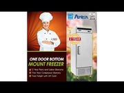 Atosa USA MBF8501GR 27-Inch One Door Upright Freezer