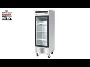 Atosa USA MCF8701GRL 27-Inch Glass One Door Left Hinge Merchandiser Freezer