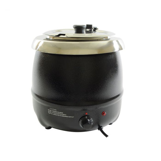 Thunder Group SEJ35000C 10.5 Qt Stainless Steel Soup Warmer, Black Color