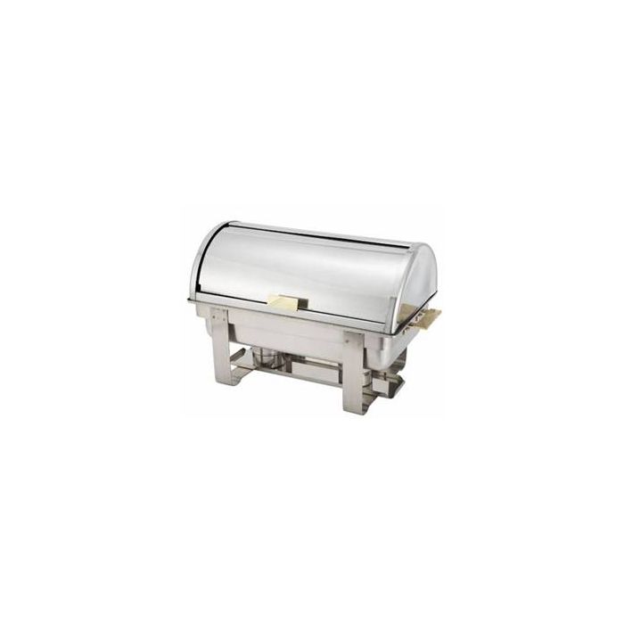 Thunder Group SLRCF0171G Roll Top/Golden Handle Chafer