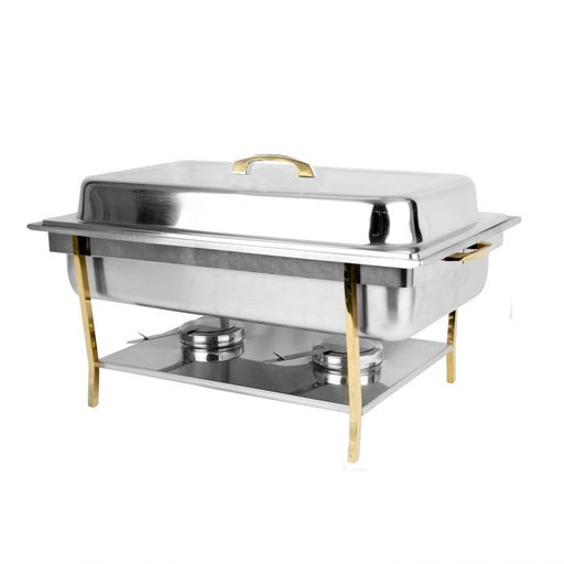 Thunder Group SLRCF0840 8 Qt Full Size Brass Trim