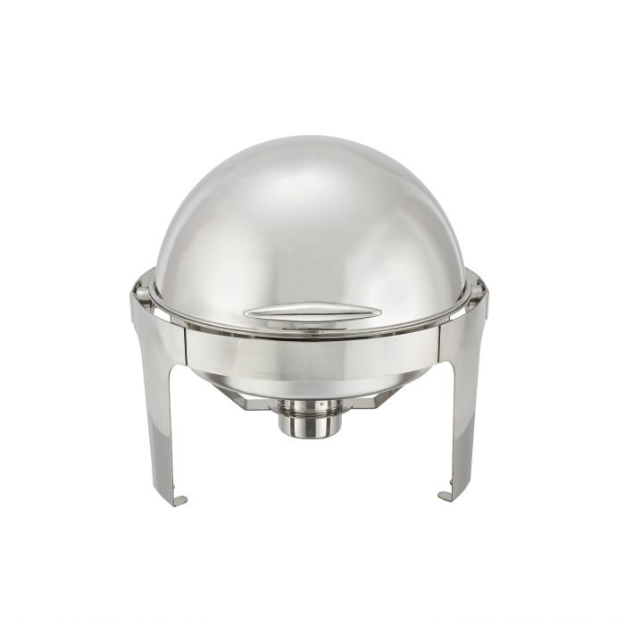 Thunder Group SLRCF0860 6 Qt Round Roll Top Stainless Steel
