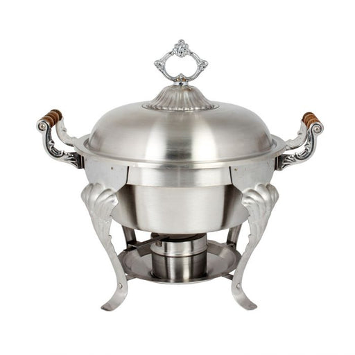 Thunder Group SLRCF8632 5 Qt Half Size Round/Wood Handle