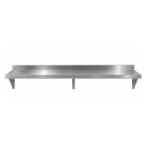 Atosa Mixrite SWS1284/304 Stainless Steel Wall Shelf, 84"W x 12"D