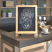 10PK Torched Wood Chalkboards