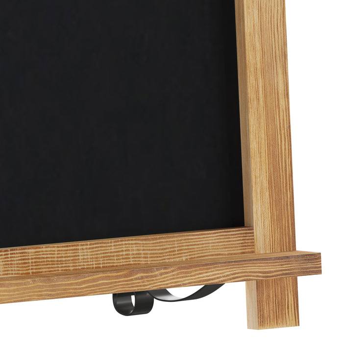 10PK Torched Wood Chalkboards
