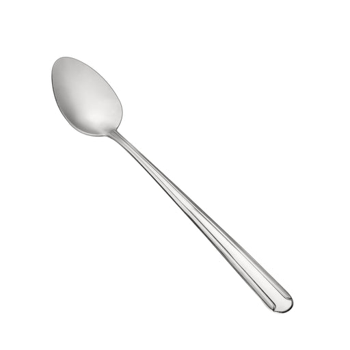 CAC China Dominion Iced Tea Spoon 18/0 Stainless Steel Medium Weight 7 7/8 inch - 12 count