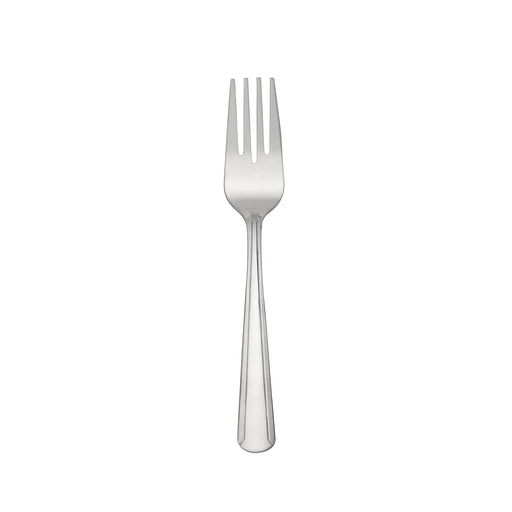 CAC China Dominion Salad Fork 18/0 Stainless Steel Medium Weight 6 1/8 inch - 12 count