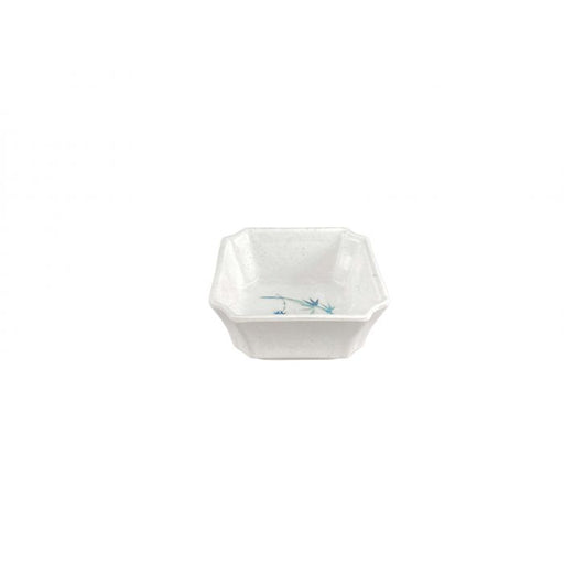 Thunder Group 1002BB 4 oz, 3 1/8" Square Bowl, Blue Bamboo - Dozen