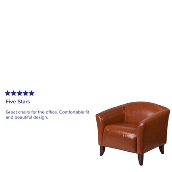Cognac Leather Chair