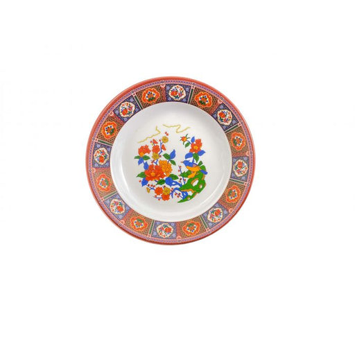 Thunder Group 1110TP 12 oz, 10 3/8" Soup Plate, Peacock - Dozen