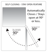 Atosa USA MBF8001 29-Inch One Door Upright Freezer - Energy Star Rated