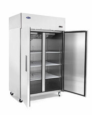 Atosa USA MBF8002 52-Inch Two Door Upright Freezer - Energy Star Rated