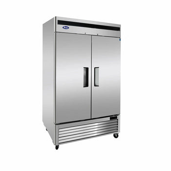 Atosa USA MBF8507 54-Inch Two Door Upright Refrigerator - Energy Star Rated