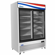 Atosa USA MCF8709 Sliding Glass Merchandiser 55-Inch Two Door Refrigerator