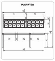 Atosa MSF8304 72-Inch Sandwich Prep Table