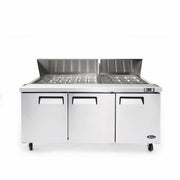 Atosa MSF8308 72-Inch Mega Top Sandwich Prep Table
