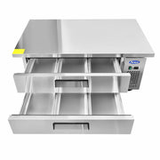 Atosa USA MGF8451 52-Inch Chef Base Refrigerated Equipment Stand
