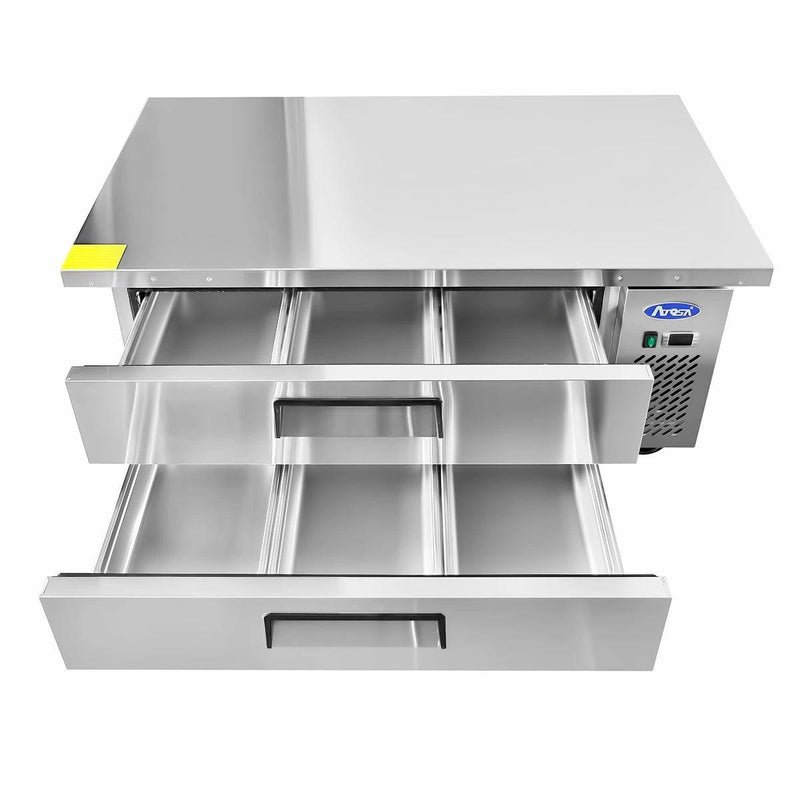 Atosa USA MGF8451 52-Inch Chef Base Refrigerated Equipment Stand