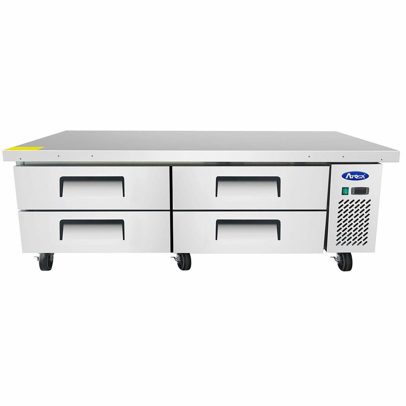 Atosa USA MGF8453 72-Inch Chef Base Refrigerated Equipment Stand