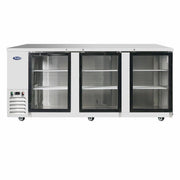 Atosa USA MBB90G 90 inch Glass Door Back Bar Cooler