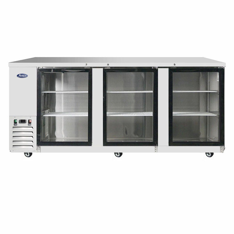 Atosa USA MBB90G 90 inch Glass Door Back Bar Cooler