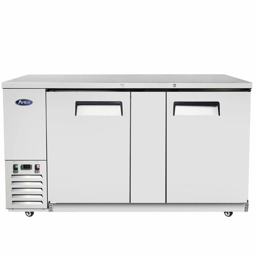 Atosa USA MBB69 69 inch Solid Door Back Bar Refrigerator