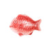 Thunder Group 1600CFR 16" Fish Shape Melamine Platter, Red Color - Dozen