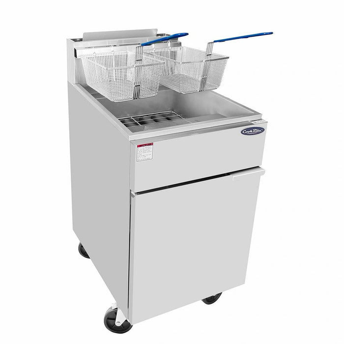 Commercial Gas Deep Fryer Freestanding NG