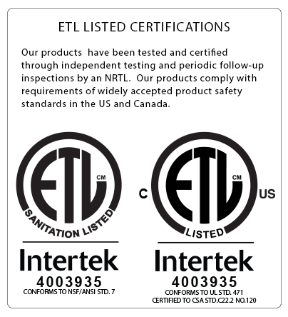 NEW 24 Commercial Flat Griddle Plate by Ideal. Made in USA. NSF & ETL  approved