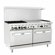 Atosa USA AGR-4B36GR Four Burner 36-Inch Griddle Natural Gas Range