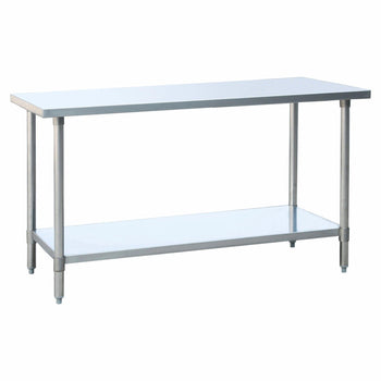 Atosa USA SSTW-3048 NSF Rated 430 Stainless Steel Work Table - 30 Inches x 48 Inches