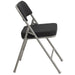 Black Fabric Folding Chair