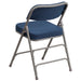 Navy Fabric Folding Chair