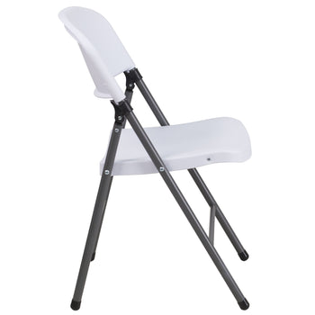 White Plastic Folding Chair